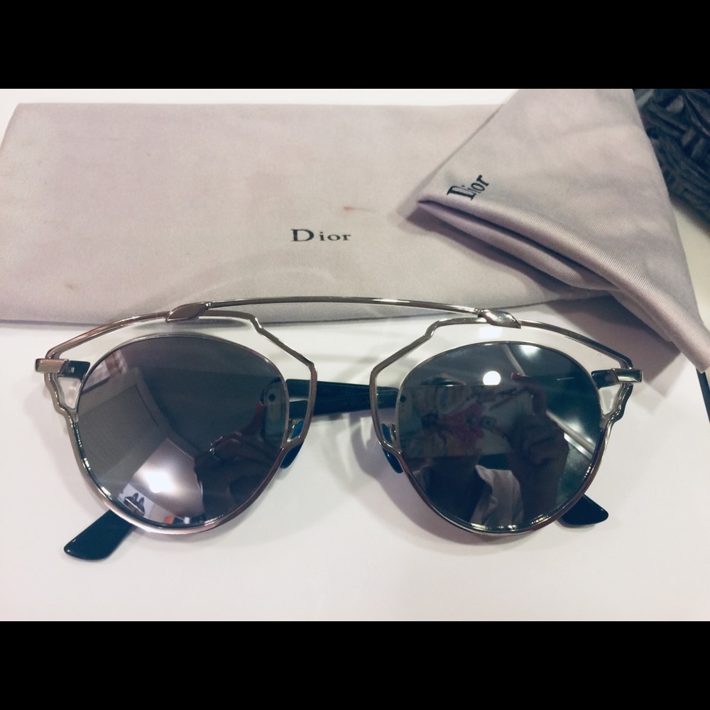 Dior Cateye So Real Mirror sunglasses